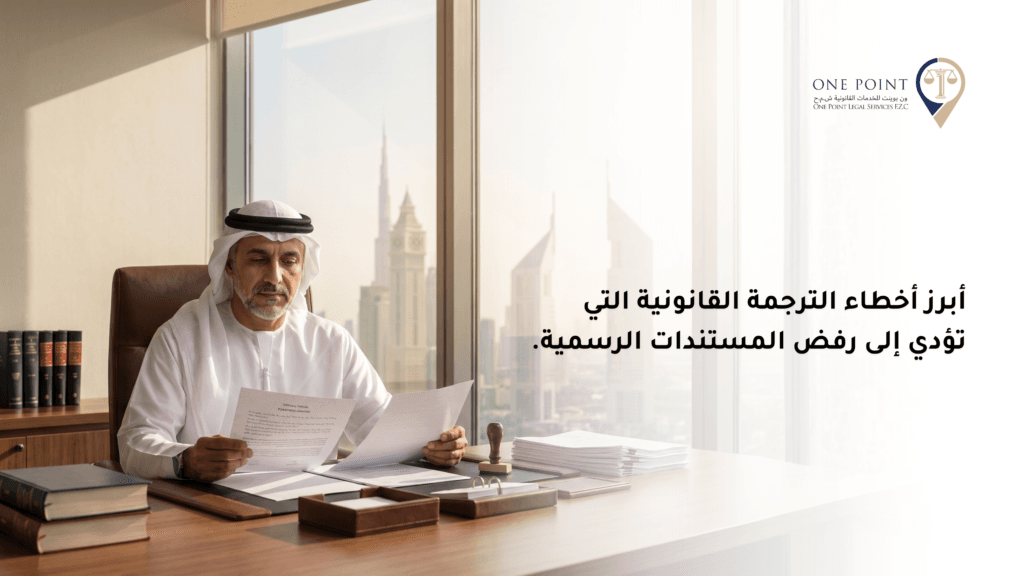 أخطاء الترجمة القانونية