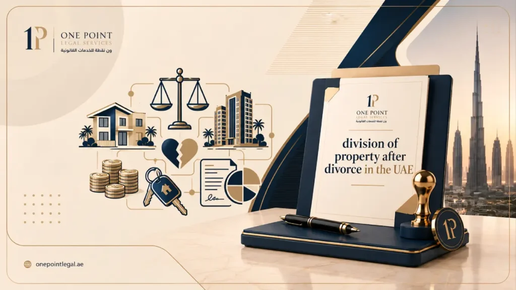 division of property after divorce in the UAE