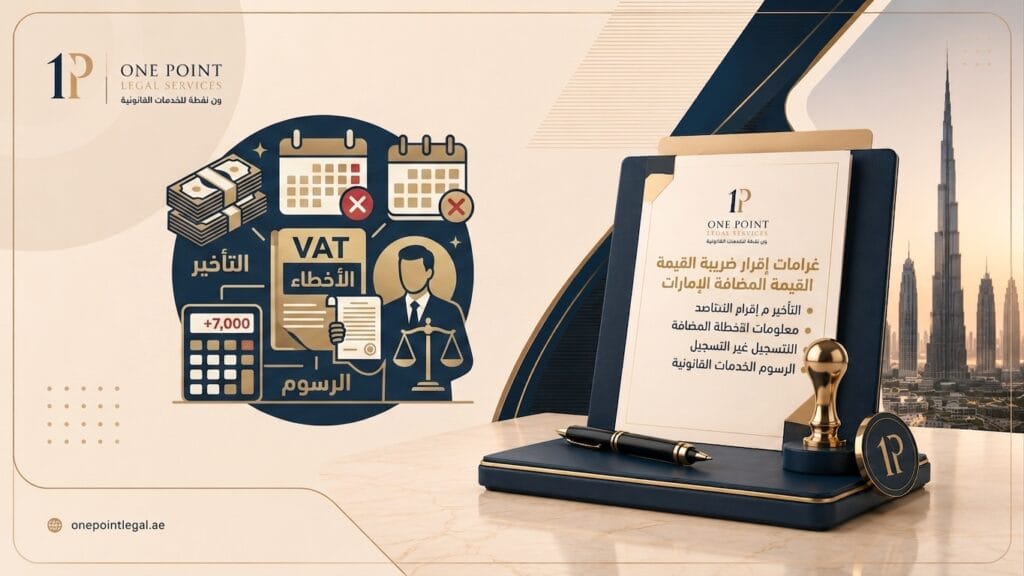 إقرار ضريبة القيمة المضافة الإمارات