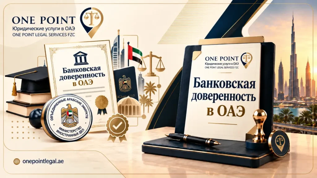 Банковская доверенность в ОАЭ