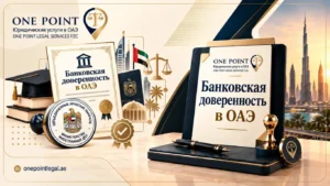 Банковская доверенность в ОАЭ