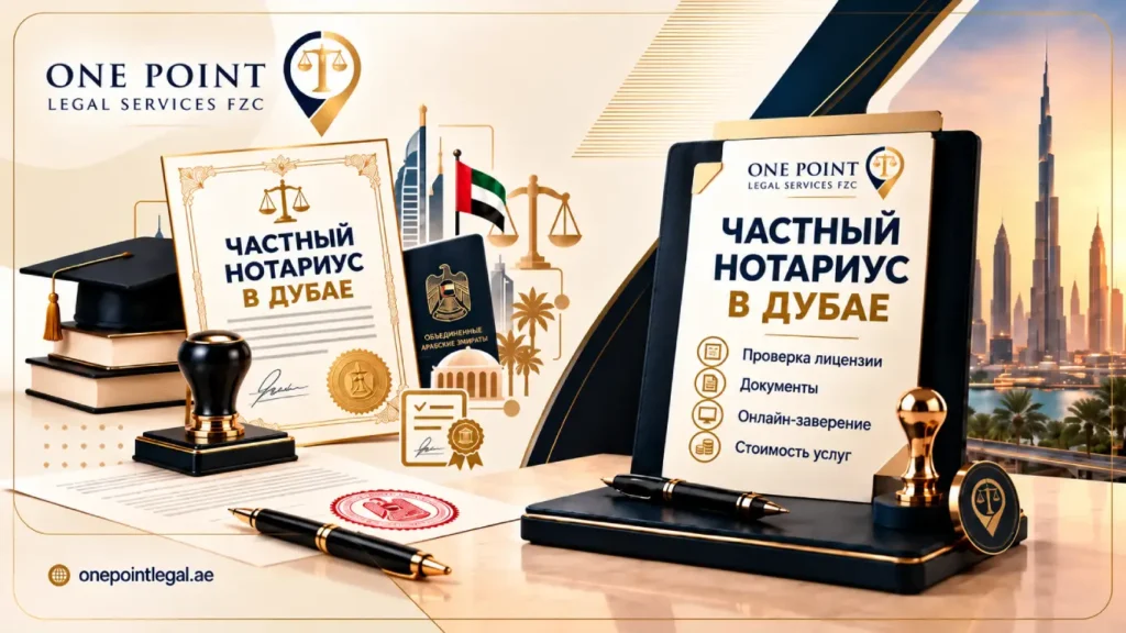 частный нотариус в Дубае