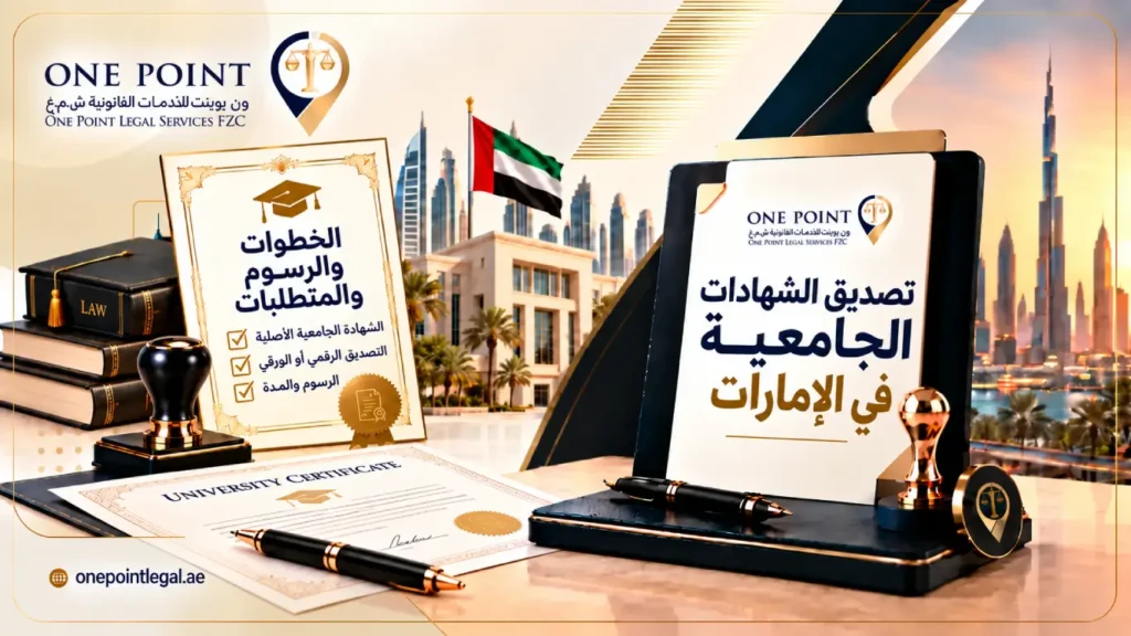 تصديق الشهادات الجامعية في الإمارات