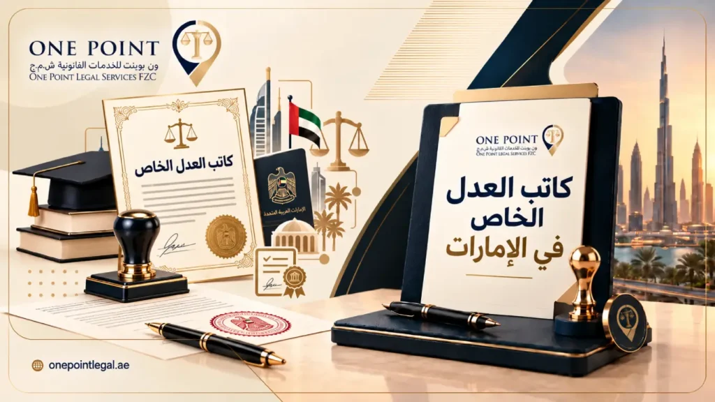 كاتب العدل الخاص في الإمارات
